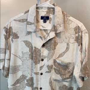 Men’s cotton short sleeve shirt